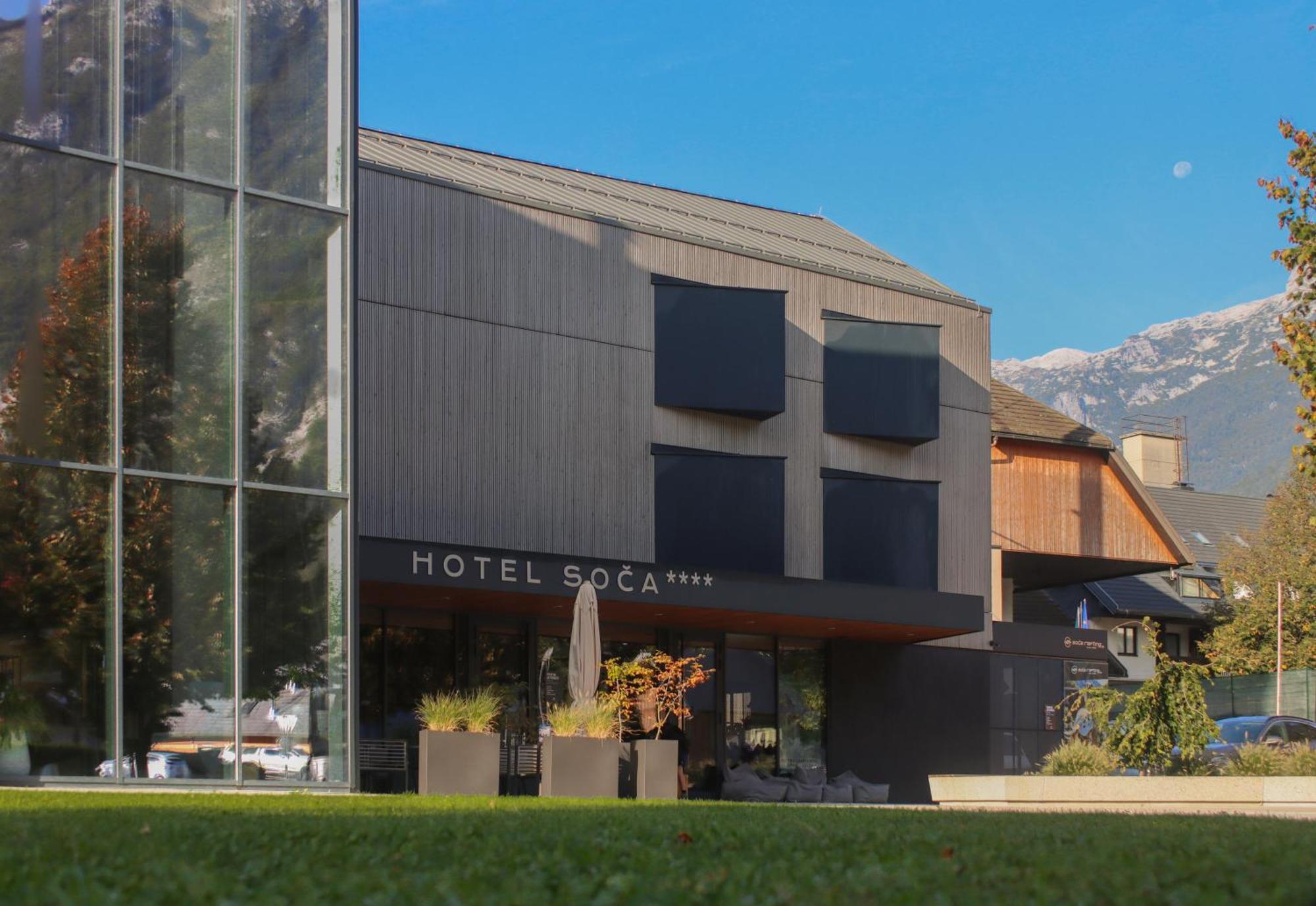 Hotel Soca ボヴェツ エクステリア 写真
